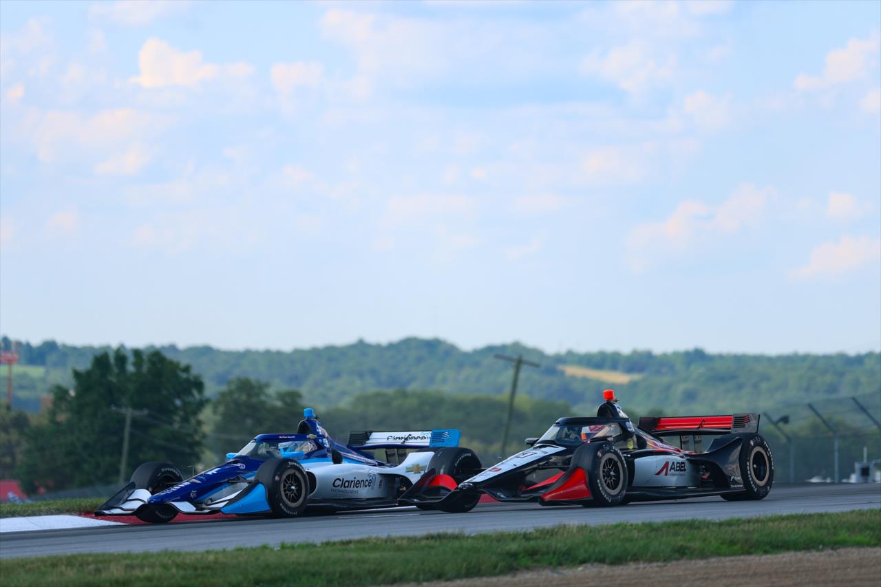 David Malukas and Jacob Abel - Honda Indy 200 at Mid-Ohio - By: Joe Skibinski -- Photo by: Joe Skibinski