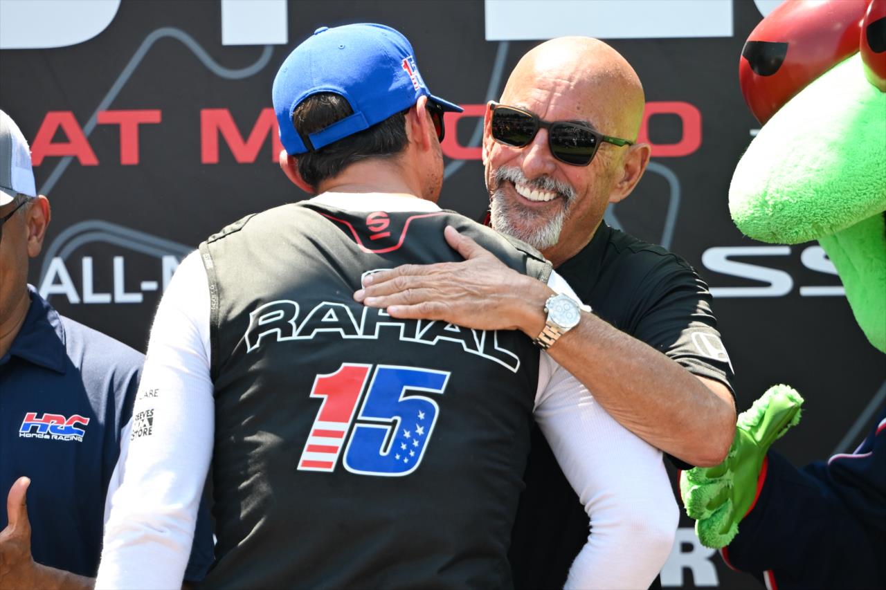 Graham Rahal and Bobby Rahal - Honda Indy 200 at Mid-Ohio - By: James Black -- Photo by: James  Black