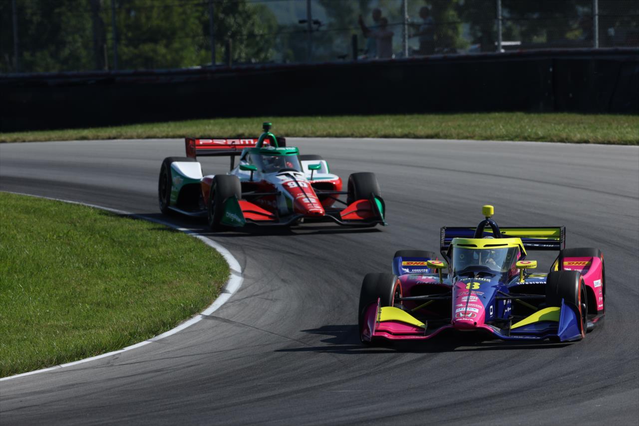 Kyffin Simpson and Callum Ilot - Honda Indy 200 at Mid-Ohio - By: Matt Fraver -- Photo by: Matt Fraver