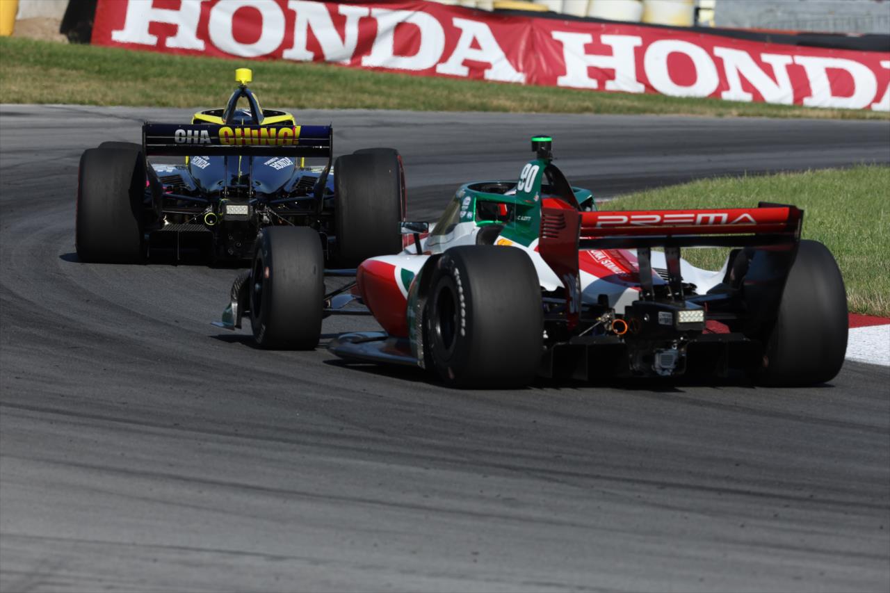 Kyffin Simpson and Callum Ilot - Honda Indy 200 at Mid-Ohio - By: Matt Fraver -- Photo by: Matt Fraver