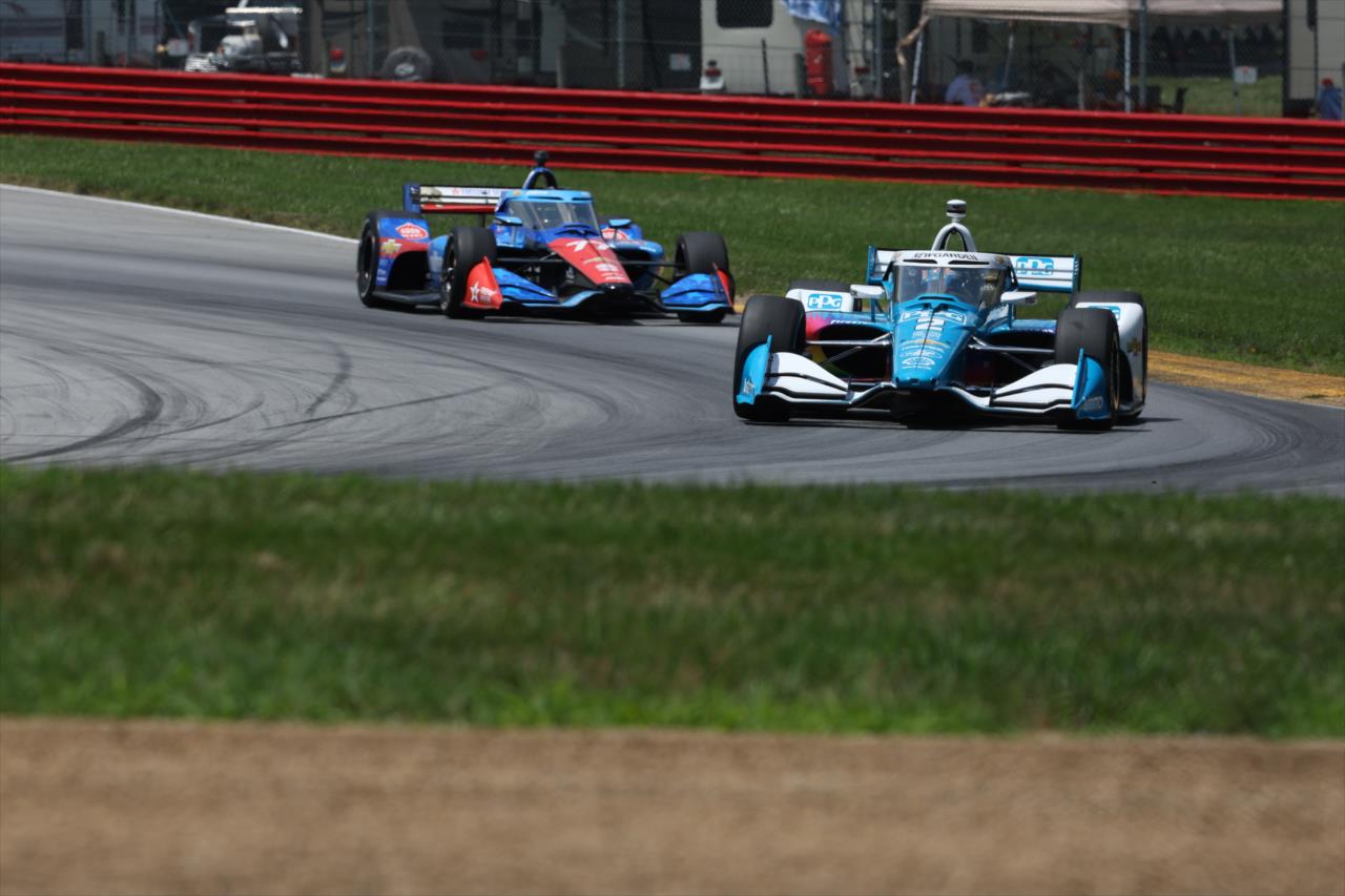 Josef Newgarden and Sting Ray Robb - Honda Indy 200 at Mid-Ohio - By: Matt Fraver -- Photo by: Matt Fraver