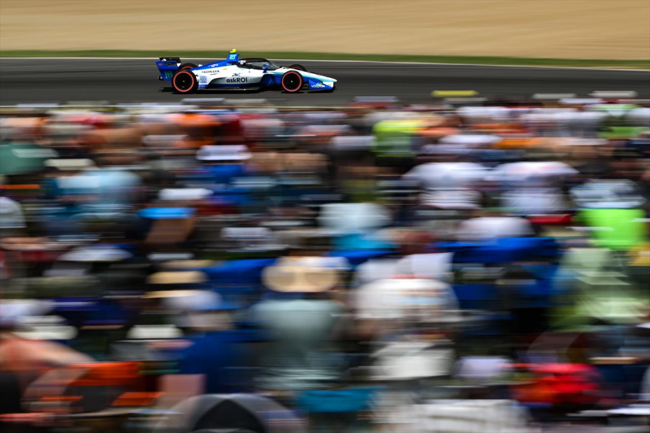 Rinus VeeKay - Honda Indy 200 at Mid-Ohio - By: James Black -- Photo by: James  Black
