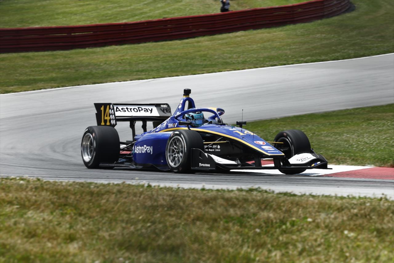 Alessandro de Tullio - Grand Prix at Mid-Ohio - INDY NXT Presented by Firestone - Chris Jones -- Photo by: Chris Jones