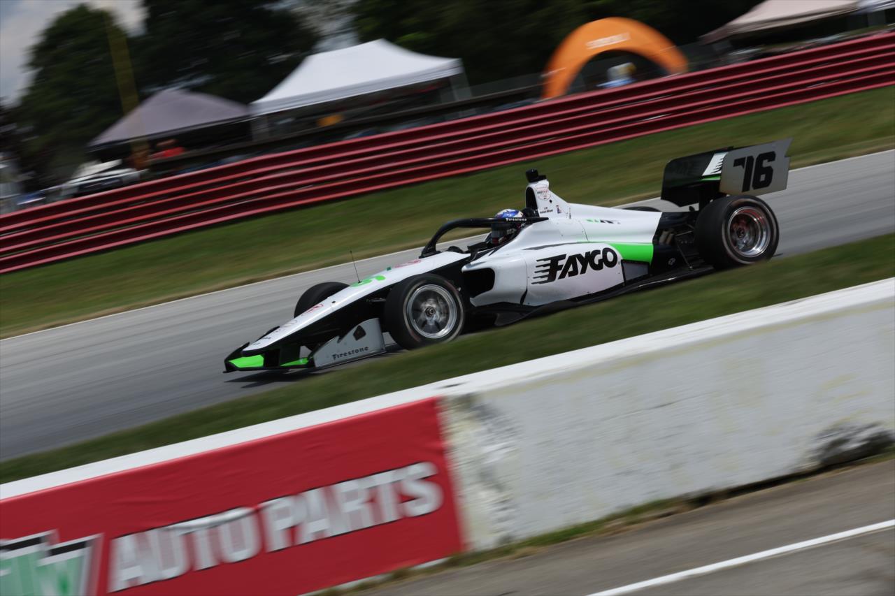Nolan Allaer - Grand Prix at Mid-Ohio - INDY NXT Presented by Firestone - Matt Fraver -- Photo by: Matt Fraver