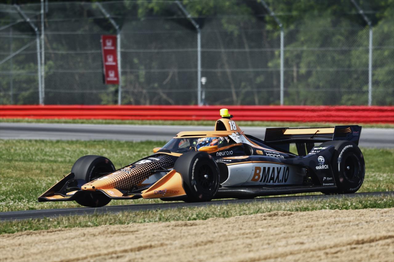 Romain Grosjean - Honda Indy 200 at Mid-Ohio - By: Chris Jones -- Photo by: Chris Jones