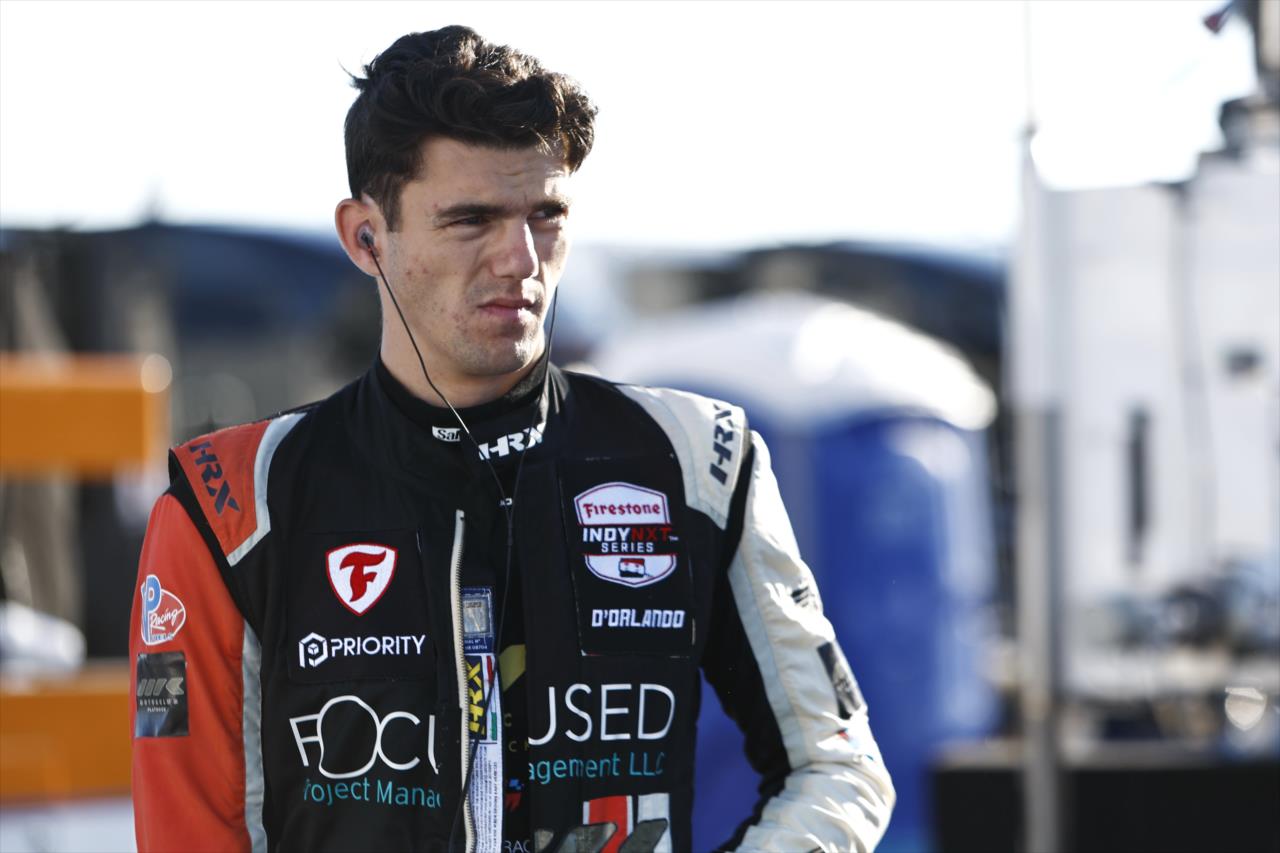 Michael D'Orlando - INDY NXT by Firestone at the Milwaukee Mile - By: Chris Jones -- Photo by: Chris Jones