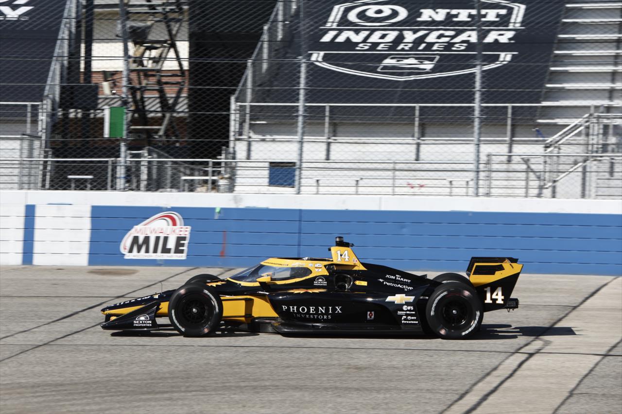 Santino Ferrucci - Snap-On Milwaukee Mile 250 - By: Chris Jones -- Photo by: Chris Jones