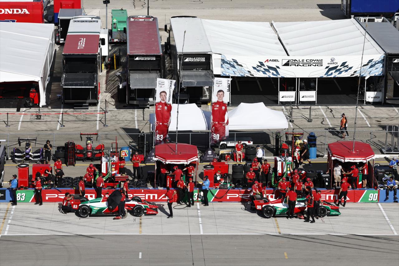 Robert Shwartzman and Callum Ilott - Snap-On Milwaukee Mile 250 - By: Chris Jones -- Photo by: Chris Jones