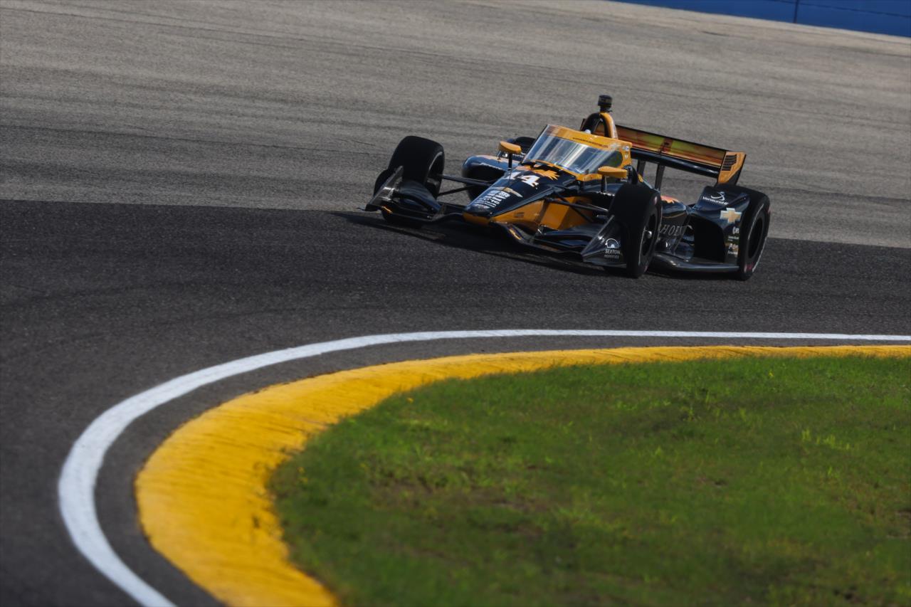 Santino Ferrucci - Snap-On Milwaukee Mile 250 - By: Joe Skibinski -- Photo by: Joe Skibinski