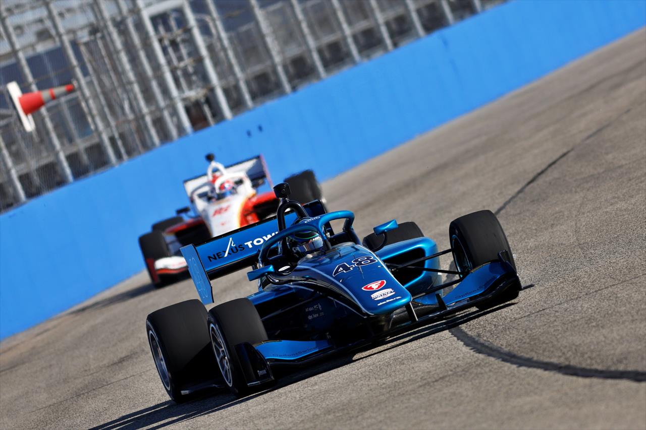Jordan Missig - INDY NXT by Firestone at the Milwaukee Mile - By: Paul Hurley -- Photo by: Paul Hurley