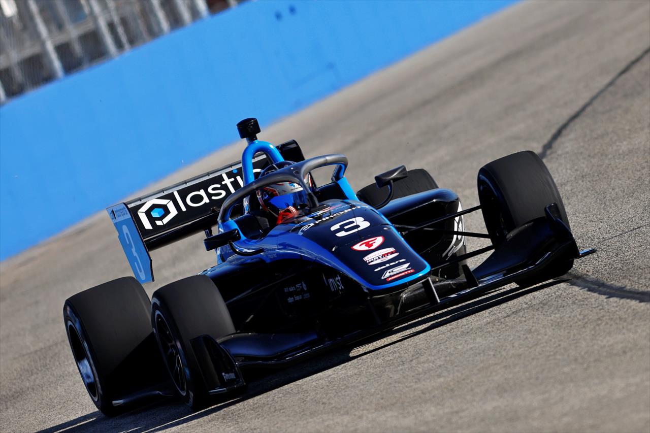 Michael D'Orlando - INDY NXT by Firestone at the Milwaukee Mile - By: Paul Hurley -- Photo by: Paul Hurley