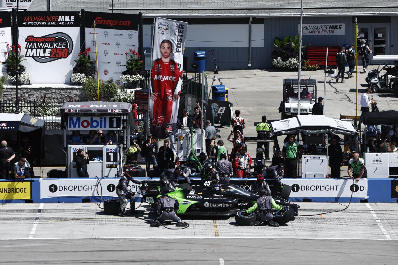 Louis Foster - Snap-On Milwaukee Mile 250 - By: Chris Jones -- Photo by: Chris Jones