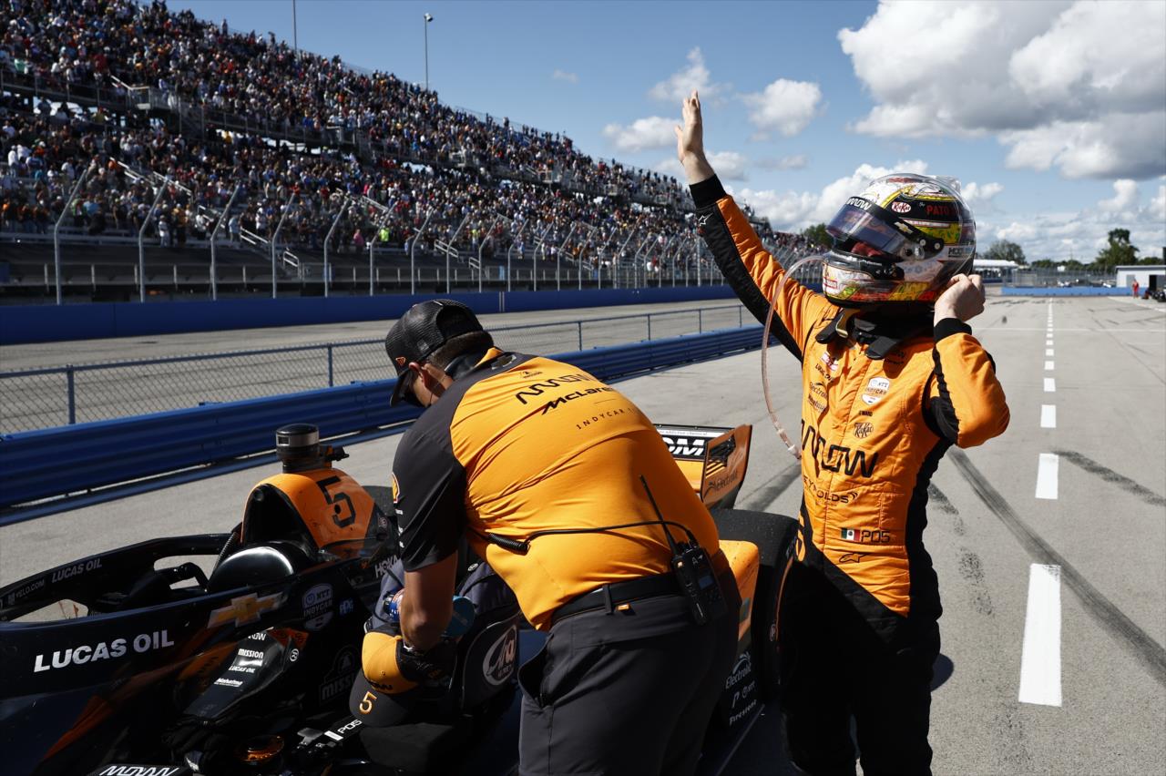Pato O'Ward - Snap-On Milwaukee Mile 250 - By: Chris Jones -- Photo by: Chris Jones