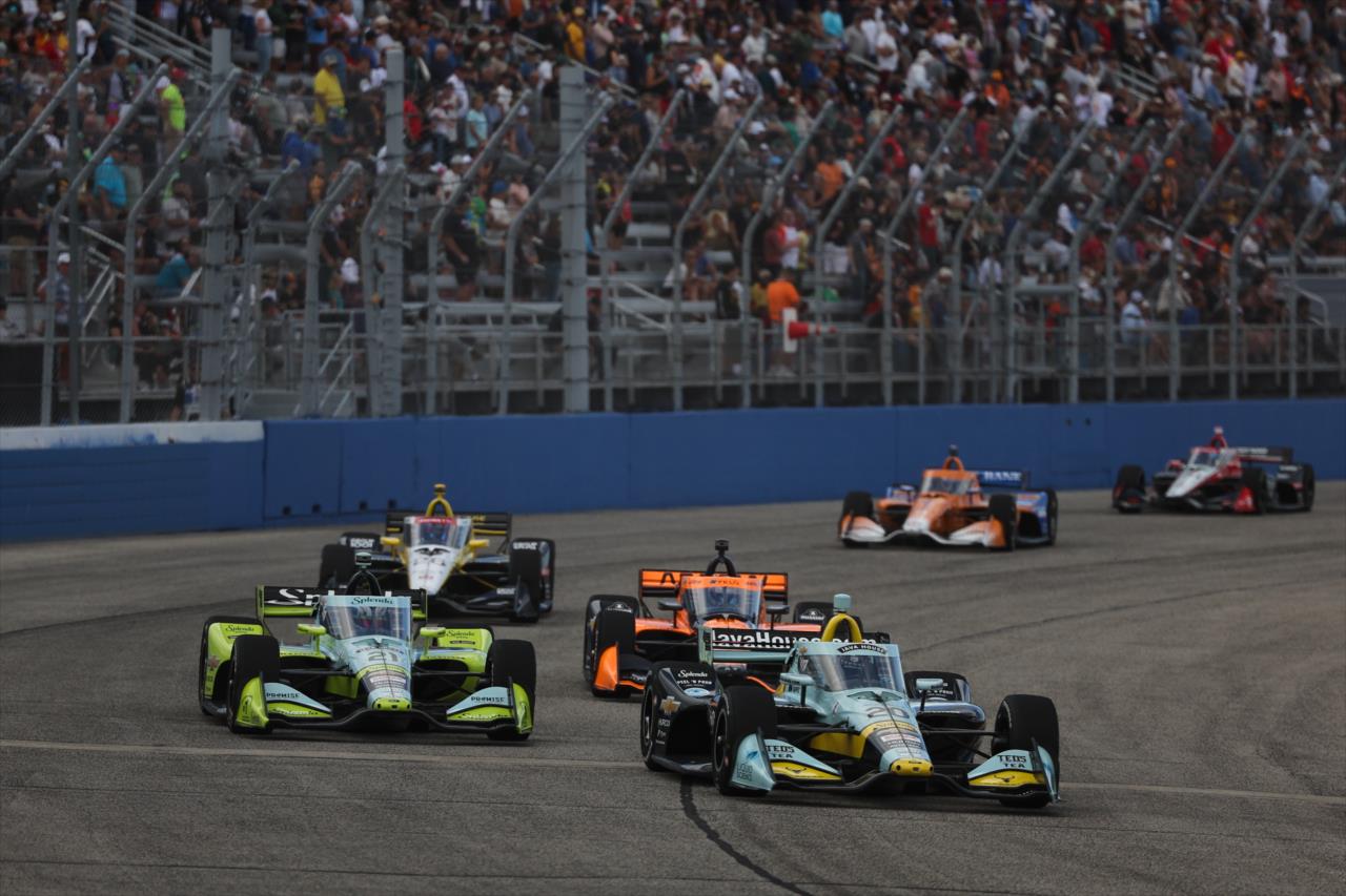 Alexander Rossi and Christian Rasmussen - Snap-On Milwaukee Mile 250 - By: Chris Owens -- Photo by: Chris Owens