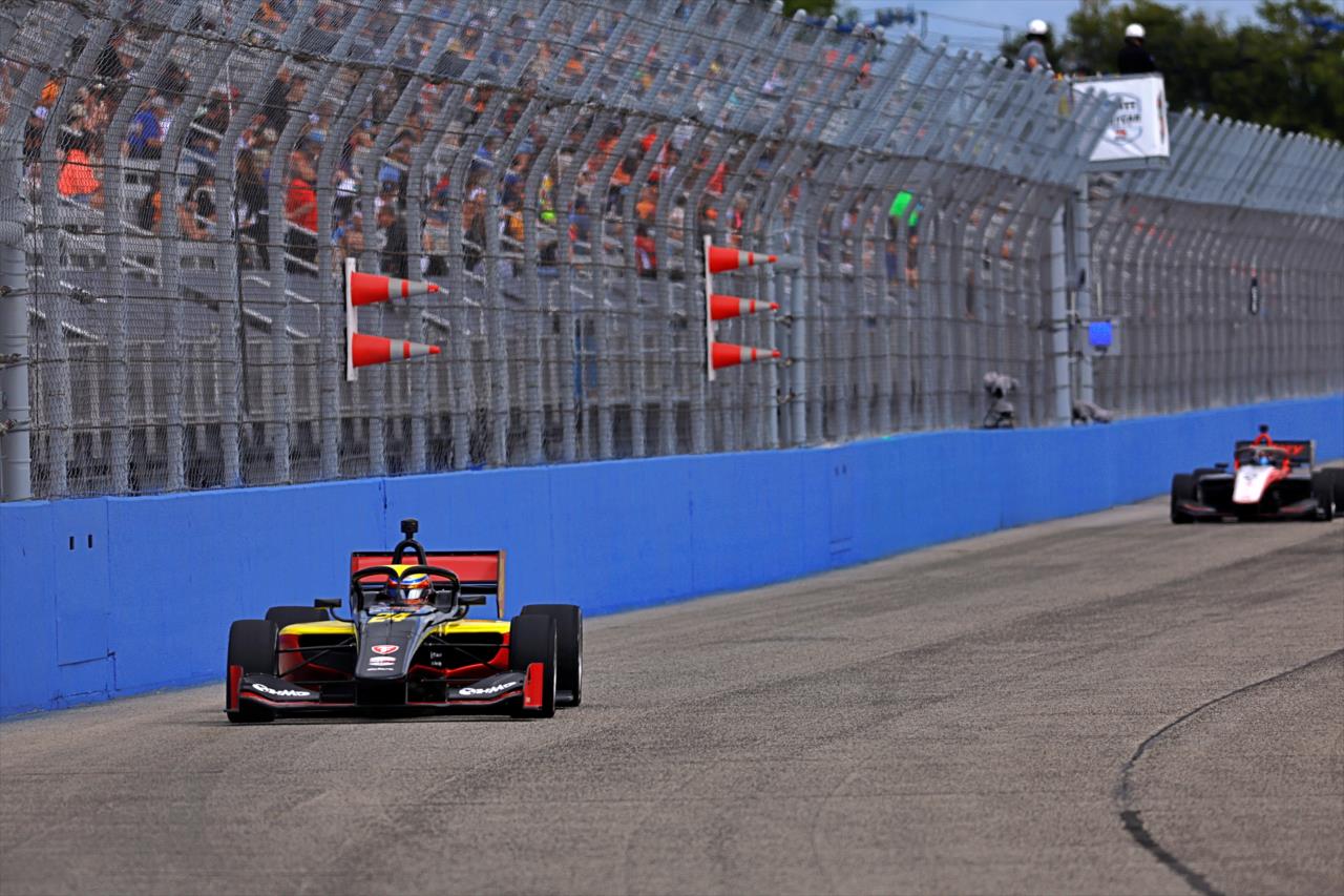Davey Hamilton Jr. - INDY NXT by Firestone at the Milwaukee Mile - By: Paul Hurley -- Photo by: Paul Hurley