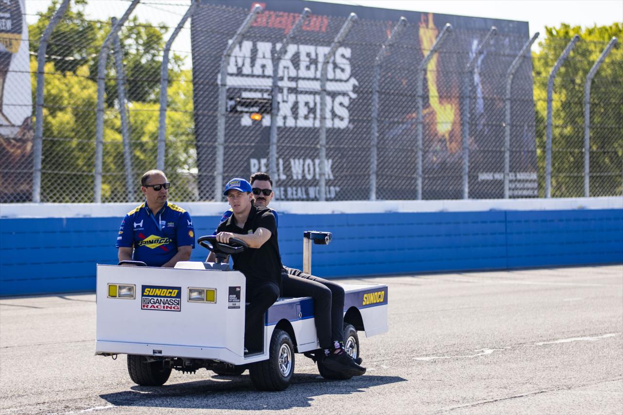 Kyffin Simpson - Snap-On Makers and Fixers 250 at the Milwaukee Mile - By: Amber Pietz -- Photo by: Amber Pietz