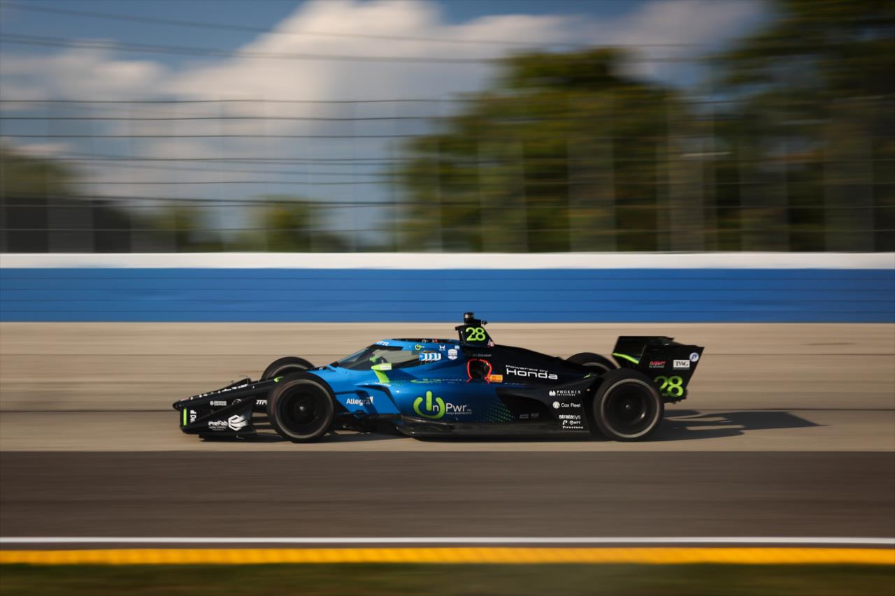 Marcus Ericsson - Snap-On Makers and Fixers 250 at the Milwaukee Mile - By: Chris Owens -- Photo by: Chris Owens