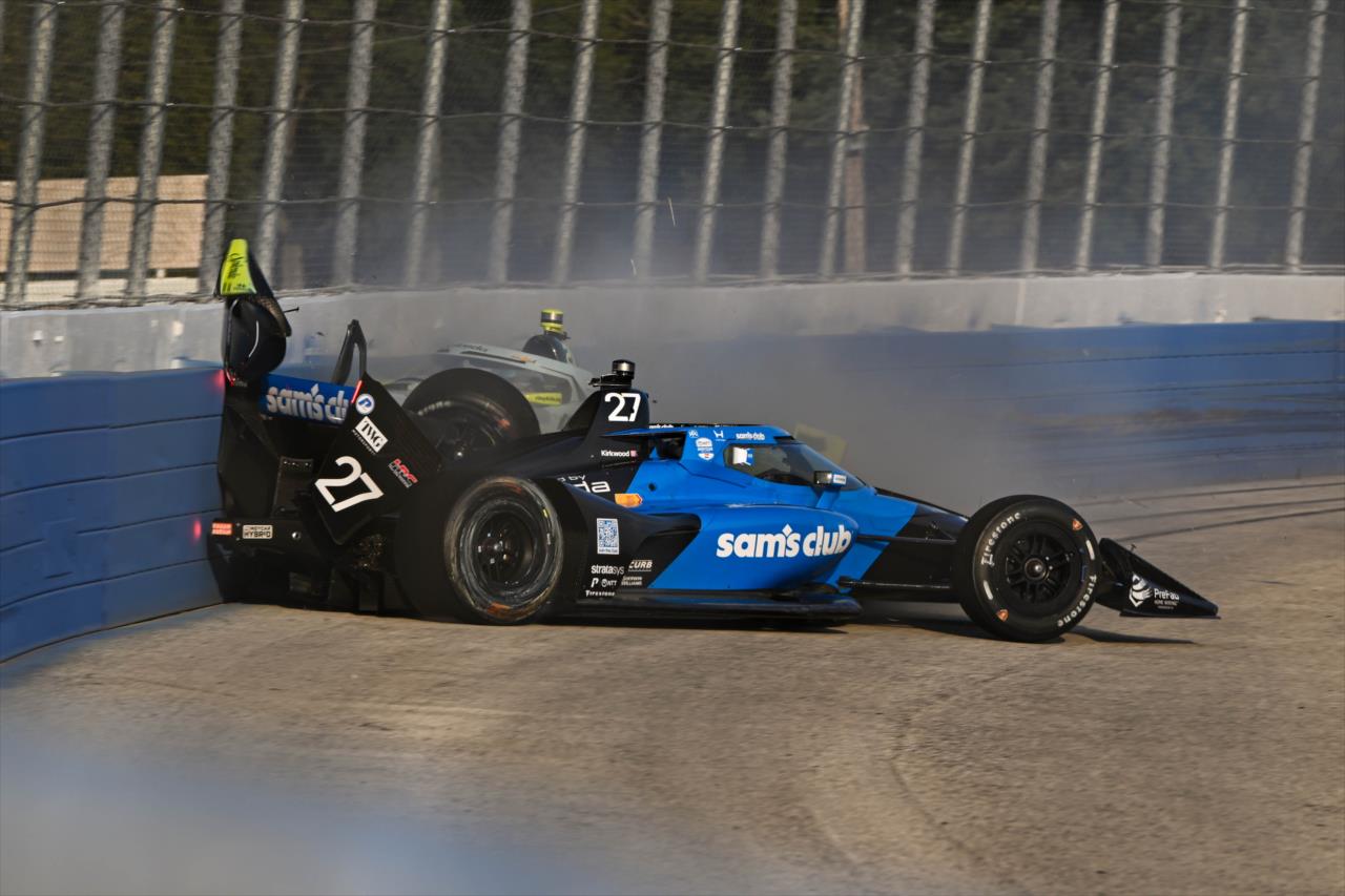 Kyle Kirkwood and Christian Rasmussen - Snap-On Makers and Fixers 250 at the Milwaukee Mile - By: James Black -- Photo by: James  Black
