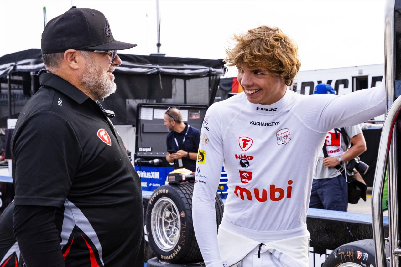 Tymek Kucharczyk - INDY NXT by Firestone at Milwaukee Mile - By: Amber Pietz -- Photo by: Amber Pietz