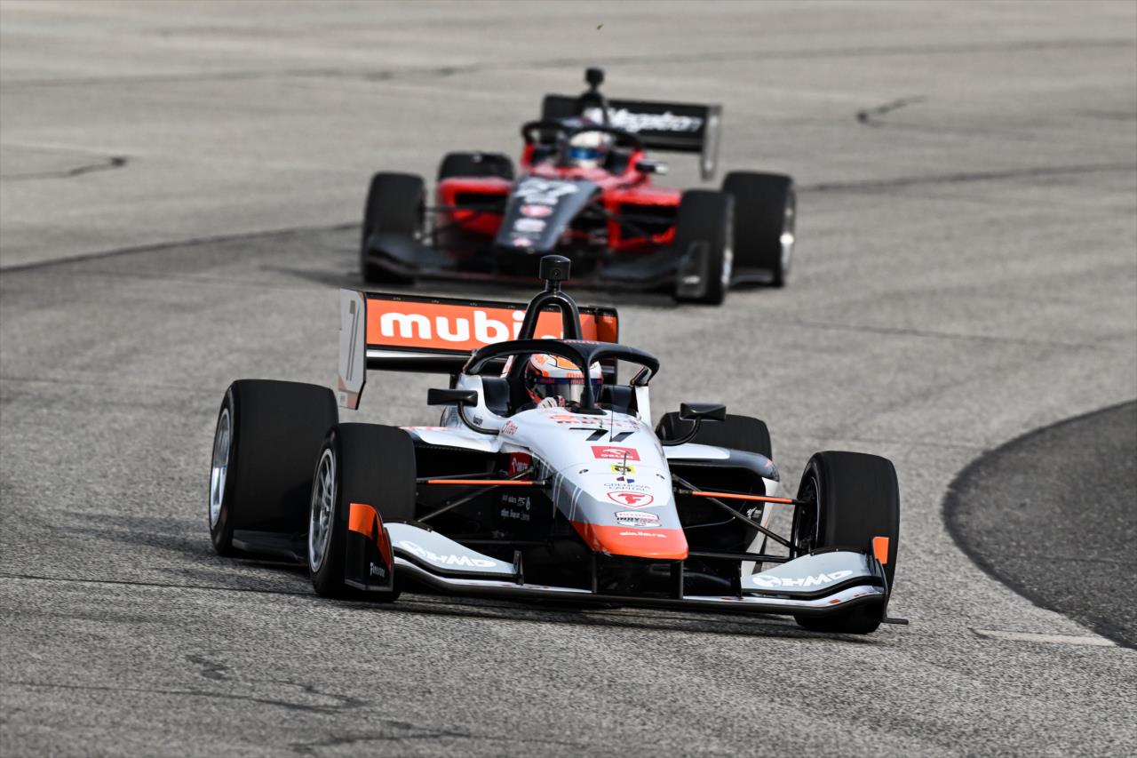 Tymek Kucharczyk - INDY NXT by Firestone at Milwaukee Mile - By: James Black -- Photo by: James  Black