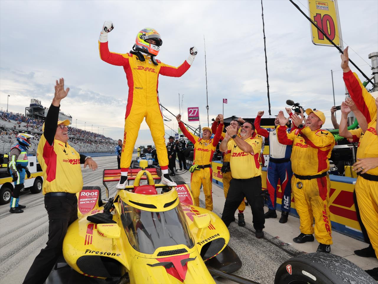 Alex Palou - Snap-On Makers and Fixers 250 and Snap-on Milwaukee Mile 250 at the Milwaukee Mile - By: Chris Owens -- Photo by: Chris Owens