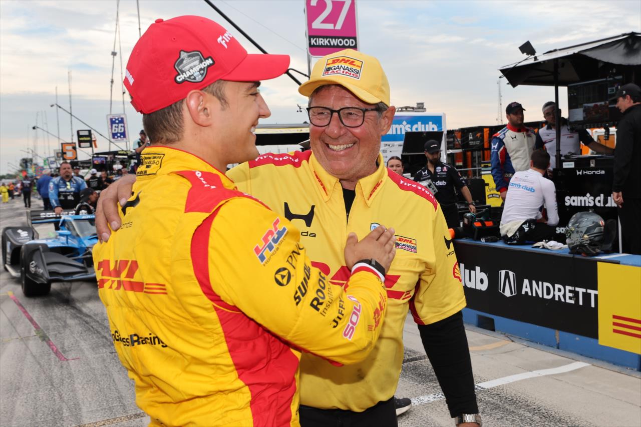 Alex Palou and Ricky Davis - Snap-On Makers and Fixers 250 and Snap-on Milwaukee Mile 250 at the Milwaukee Mile - By: Chris Owens -- Photo by: Chris Owens