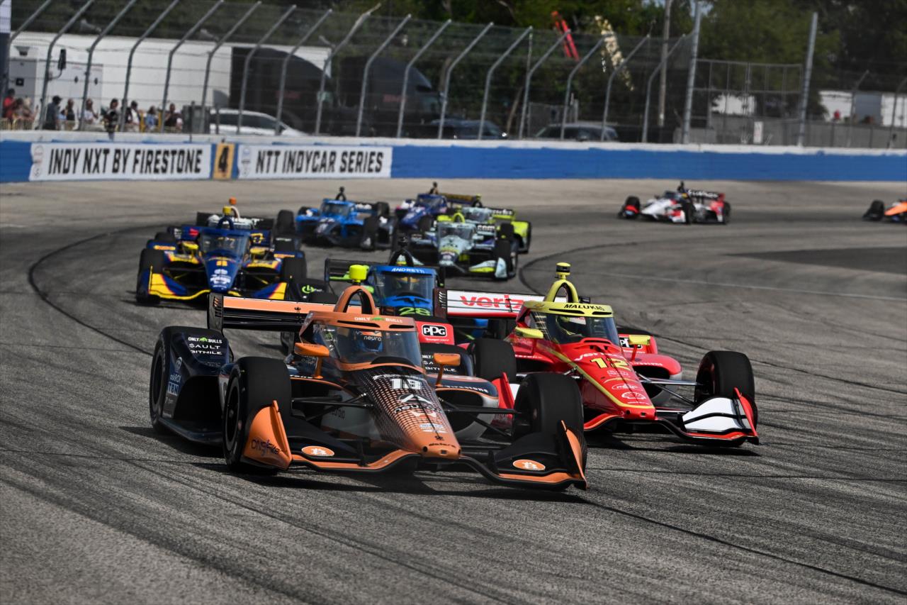 Romain Grosjean - Snap-On Makers and Fixers 250 and Snap-on Milwaukee Mile 250 at the Milwaukee Mile - By: James Black -- Photo by: James  Black