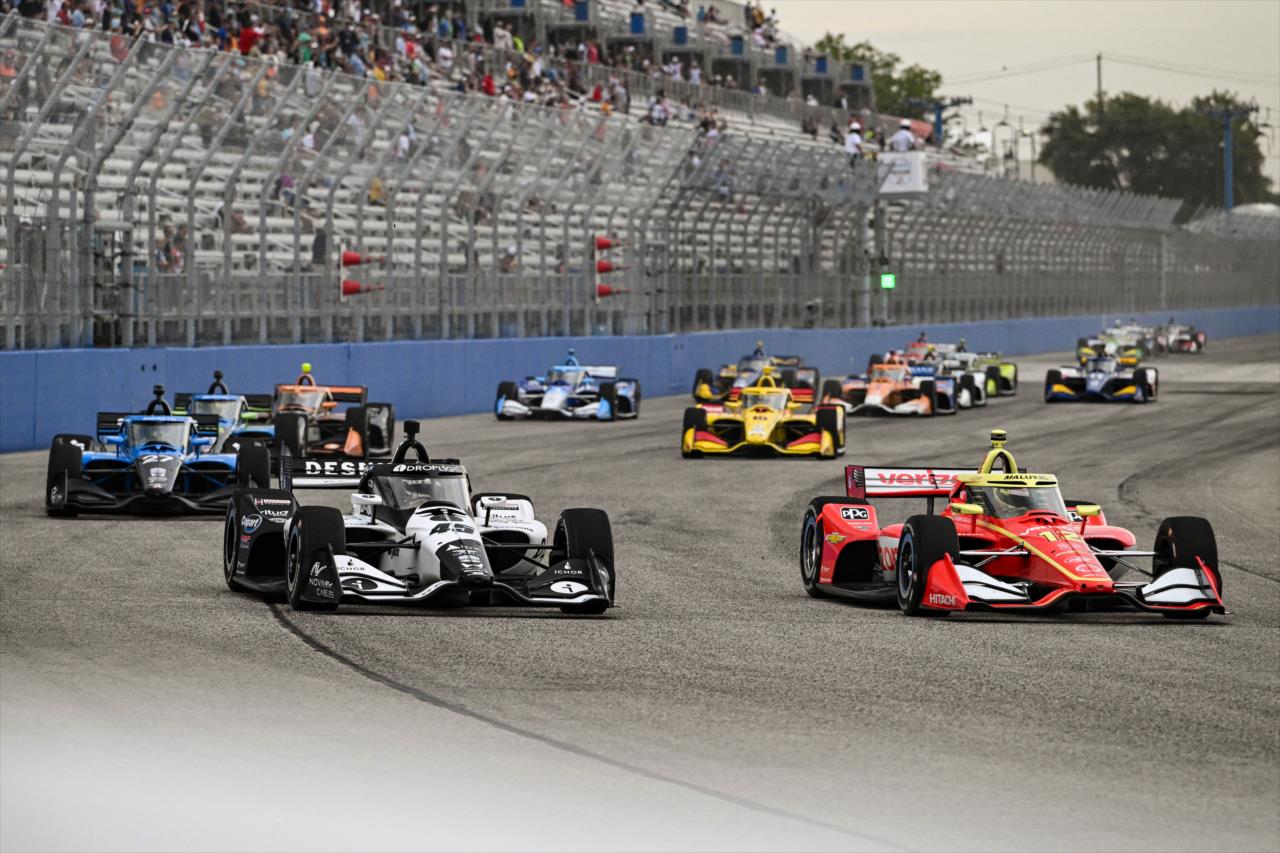 Louis Foster and David Malukas - Snap-On Makers and Fixers 250 and Snap-on Milwaukee Mile 250 at the Milwaukee Mile - By: James Black -- Photo by: James  Black