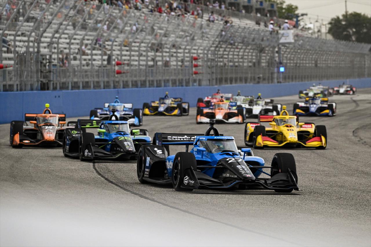 Kyle Kirkwood - Snap-On Makers and Fixers 250 and Snap-on Milwaukee Mile 250 at the Milwaukee Mile - By: James Black -- Photo by: James  Black