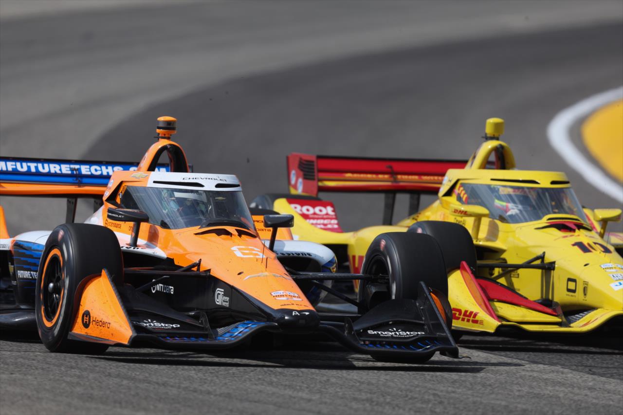 Nolan Siegel and Alex Palou - Snap-On Makers and Fixers 250 and Snap-on Milwaukee Mile 250 at the Milwaukee Mile - By: Joe Skibinski -- Photo by: Joe Skibinski