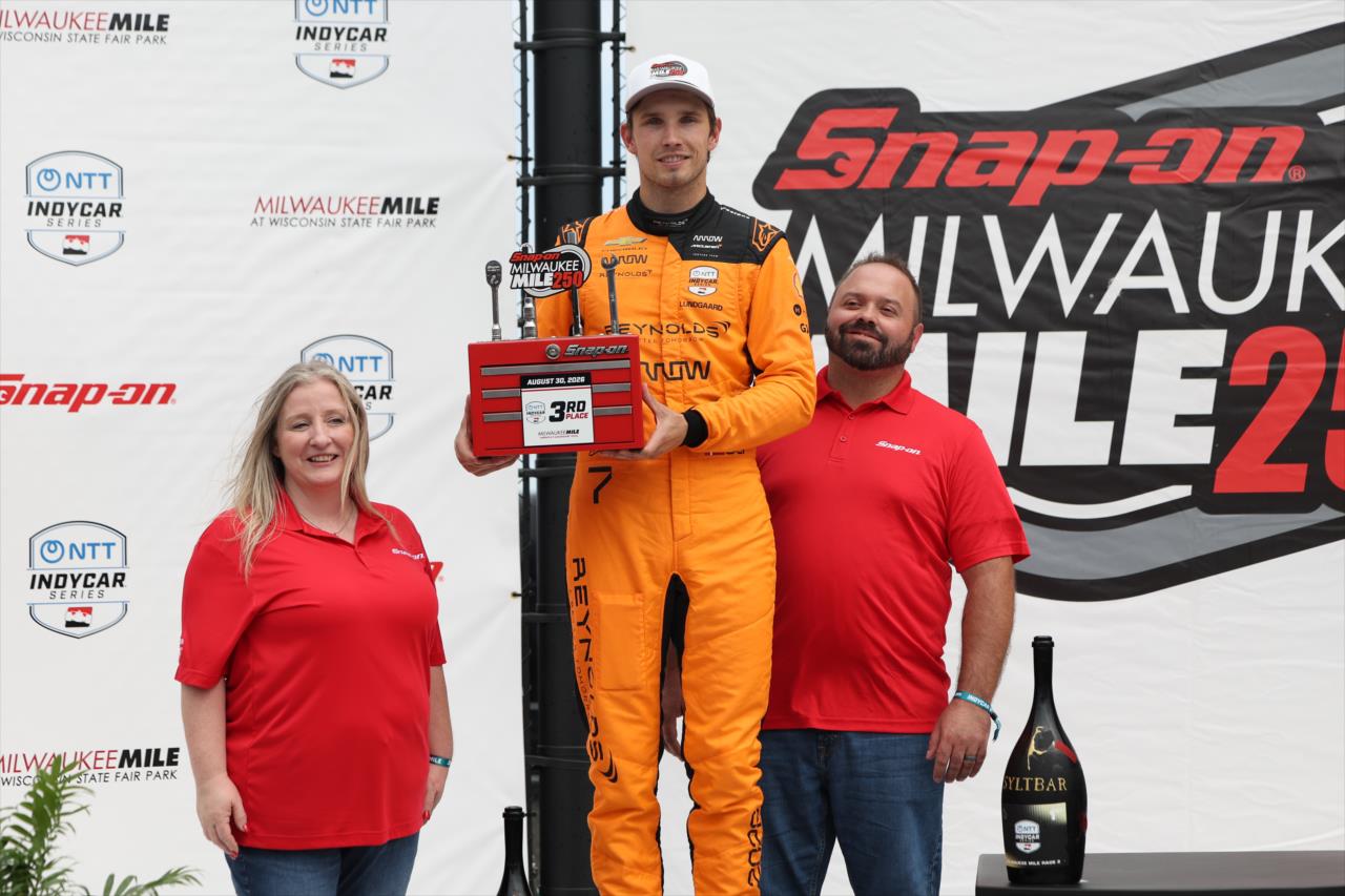 Christian Lundgaard - Snap-On Makers and Fixers 250 and Snap-on Milwaukee Mile 250 at the Milwaukee Mile - By: Joe Skibinski -- Photo by: Joe Skibinski