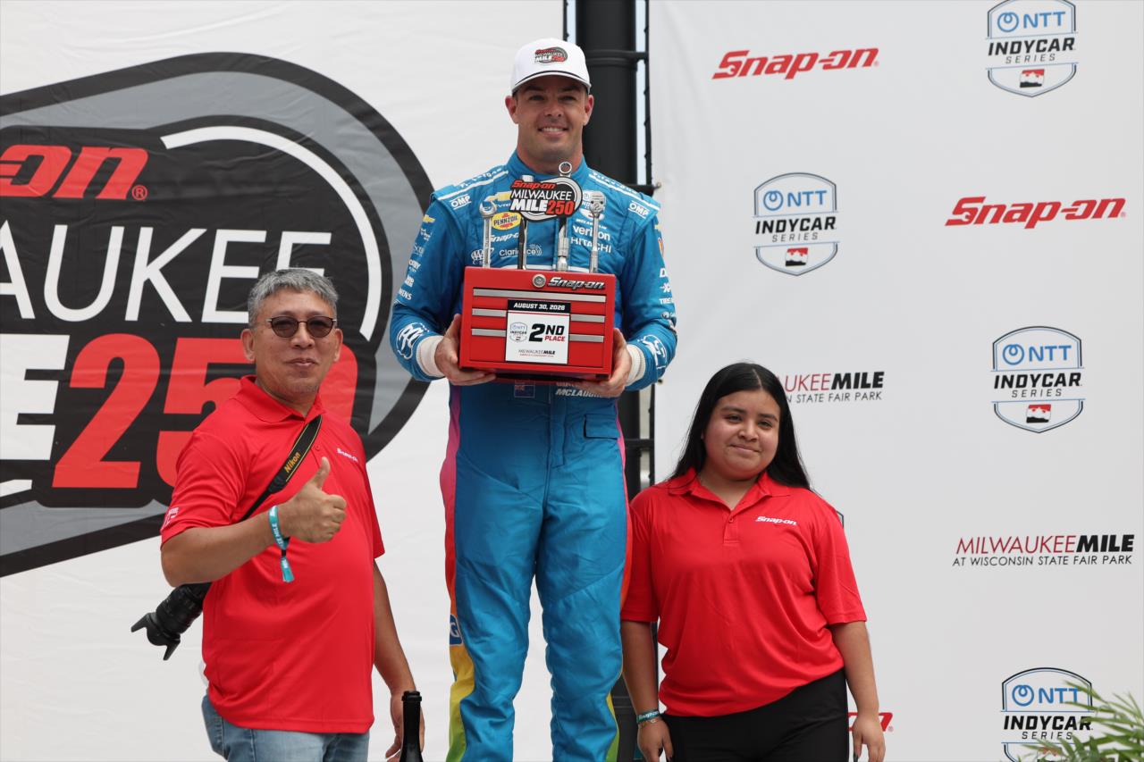 Scott McLaughlin - Snap-On Makers and Fixers 250 and Snap-on Milwaukee Mile 250 at the Milwaukee Mile - By: Joe Skibinski -- Photo by: Joe Skibinski