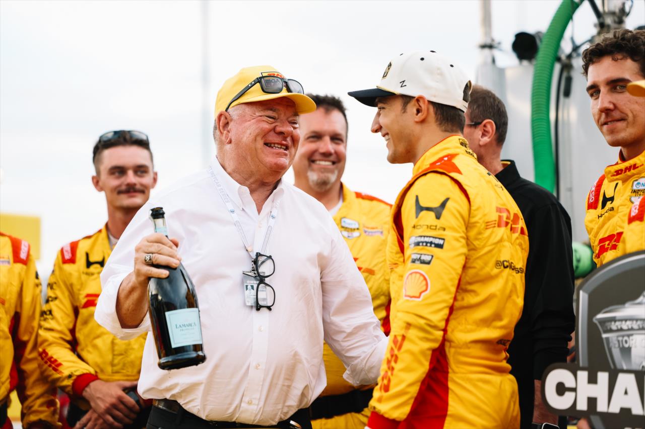 Chip Ganassi and Alex Palou - Snap-On Makers and Fixers 250 and Snap-on Milwaukee Mile 250 at the Milwaukee Mile - By: Joe Skibinski -- Photo by: Joe Skibinski