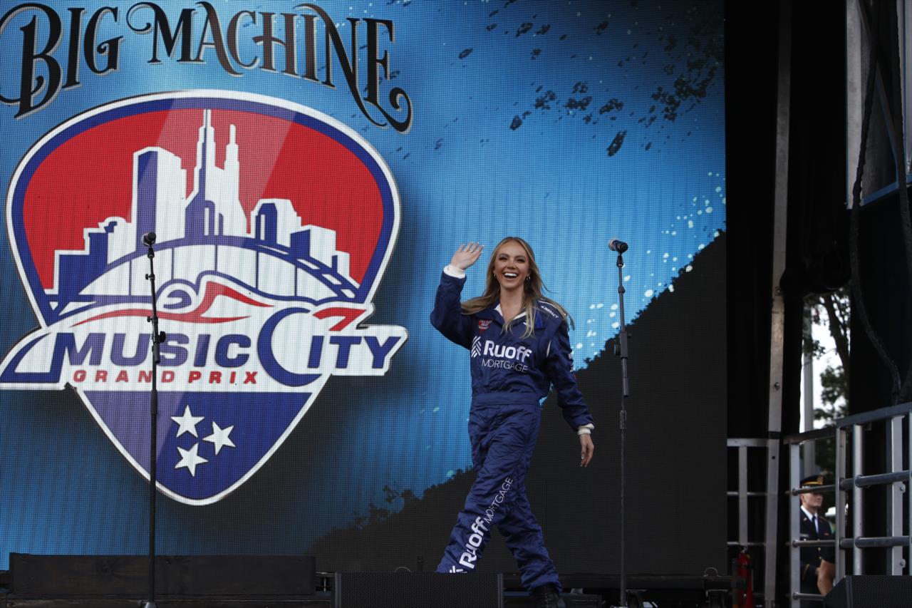 Danielle Bradbury - Big Machine Music City Grand Prix -- Photo by: Chris Jones