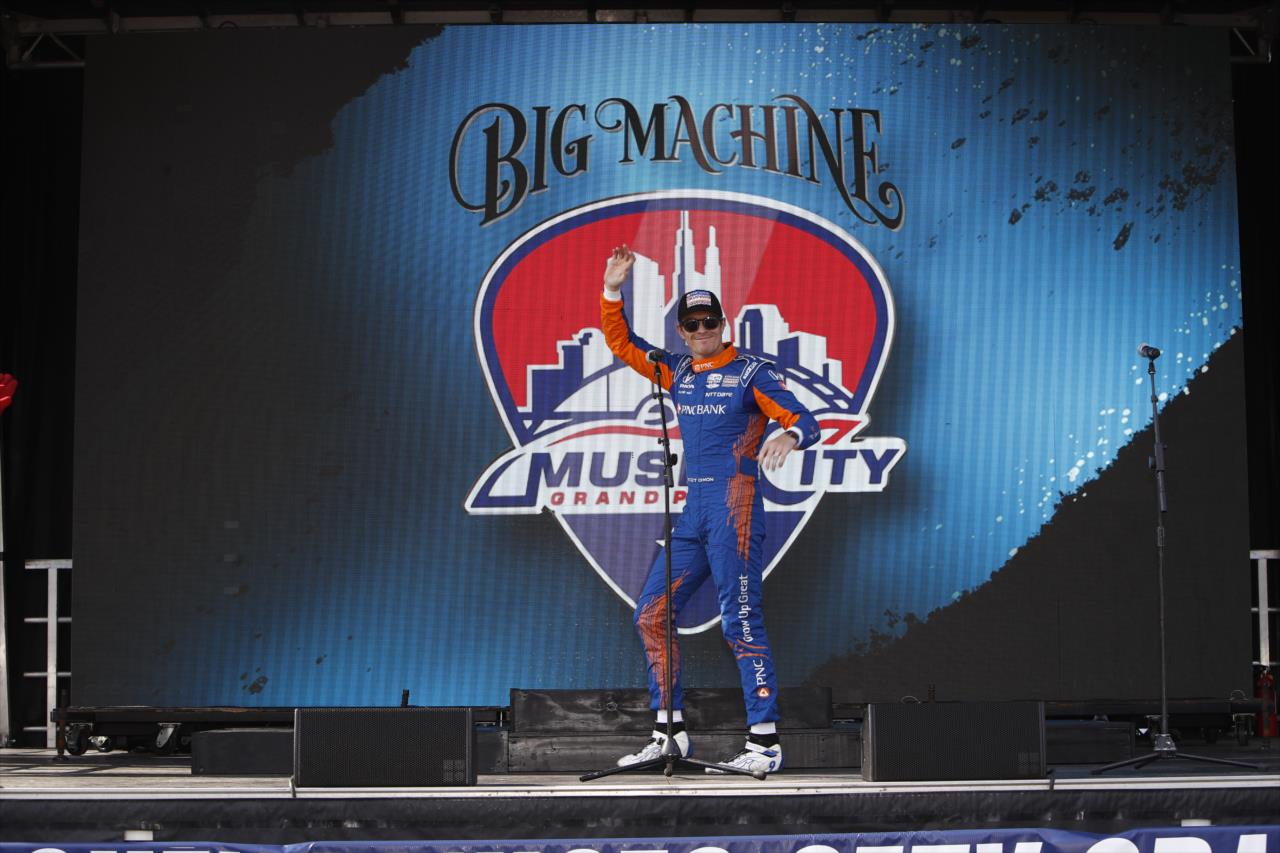 Scott Dixon - Big Machine Music City Grand Prix -- Photo by: Chris Jones