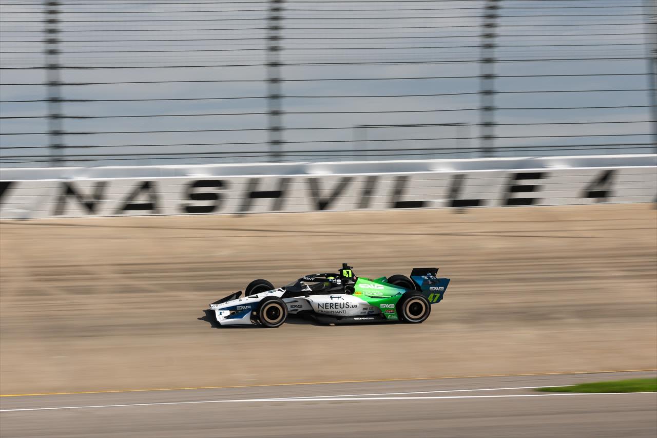 Mick Schumacher - Borchetta Bourbon Music City Grand Prix presented by OnlyBulls - By: Chris Owens -- Photo by: Chris Owens