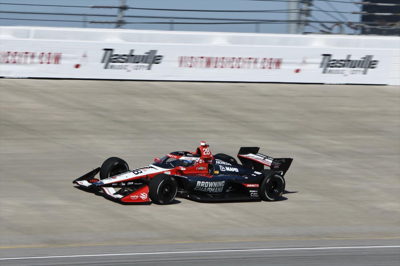 Marcus Ericsson - Borchetta Bourbon Music City Grand Prix - By: Chris Jones -- Photo by: Chris Jones