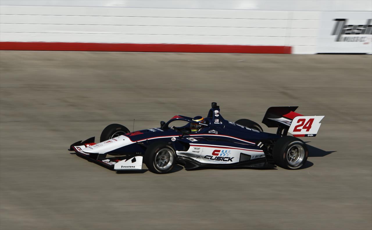 Davey Hamilton Jr. - INDY NXT by Firestone Music City Grand Prix - By: Chris Jones -- Photo by: Chris Jones