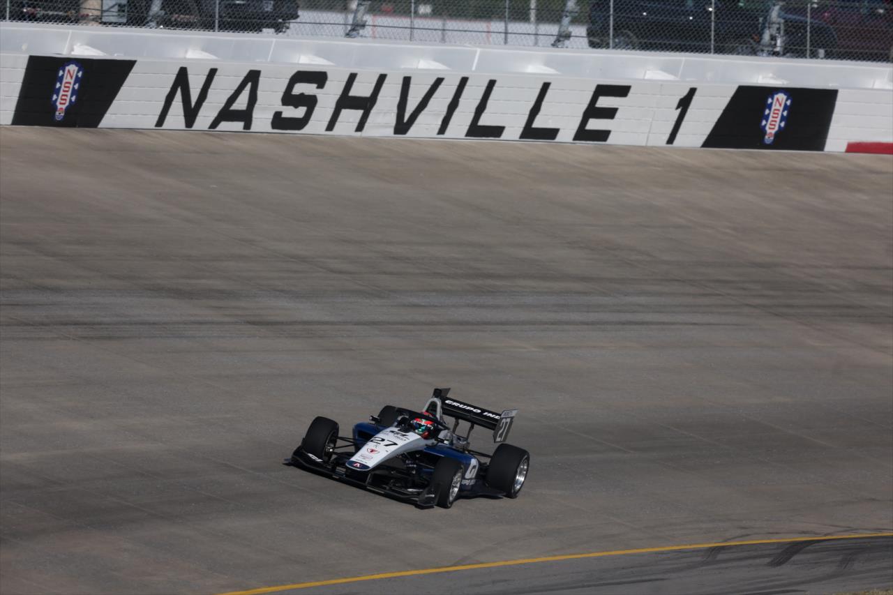 Salvador de Alba - INDY NXT by Firestone Music City Grand Prix - By: Chris Owens -- Photo by: Chris Owens