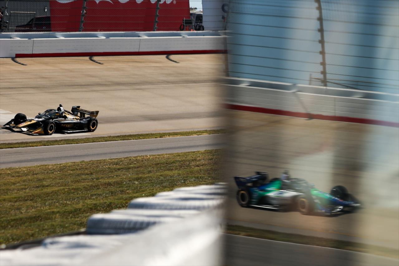 Louis Foster and Graham Rahal - Borchetta Bourbon Music City Grand Prix - By: Chris Owens -- Photo by: Chris Owens