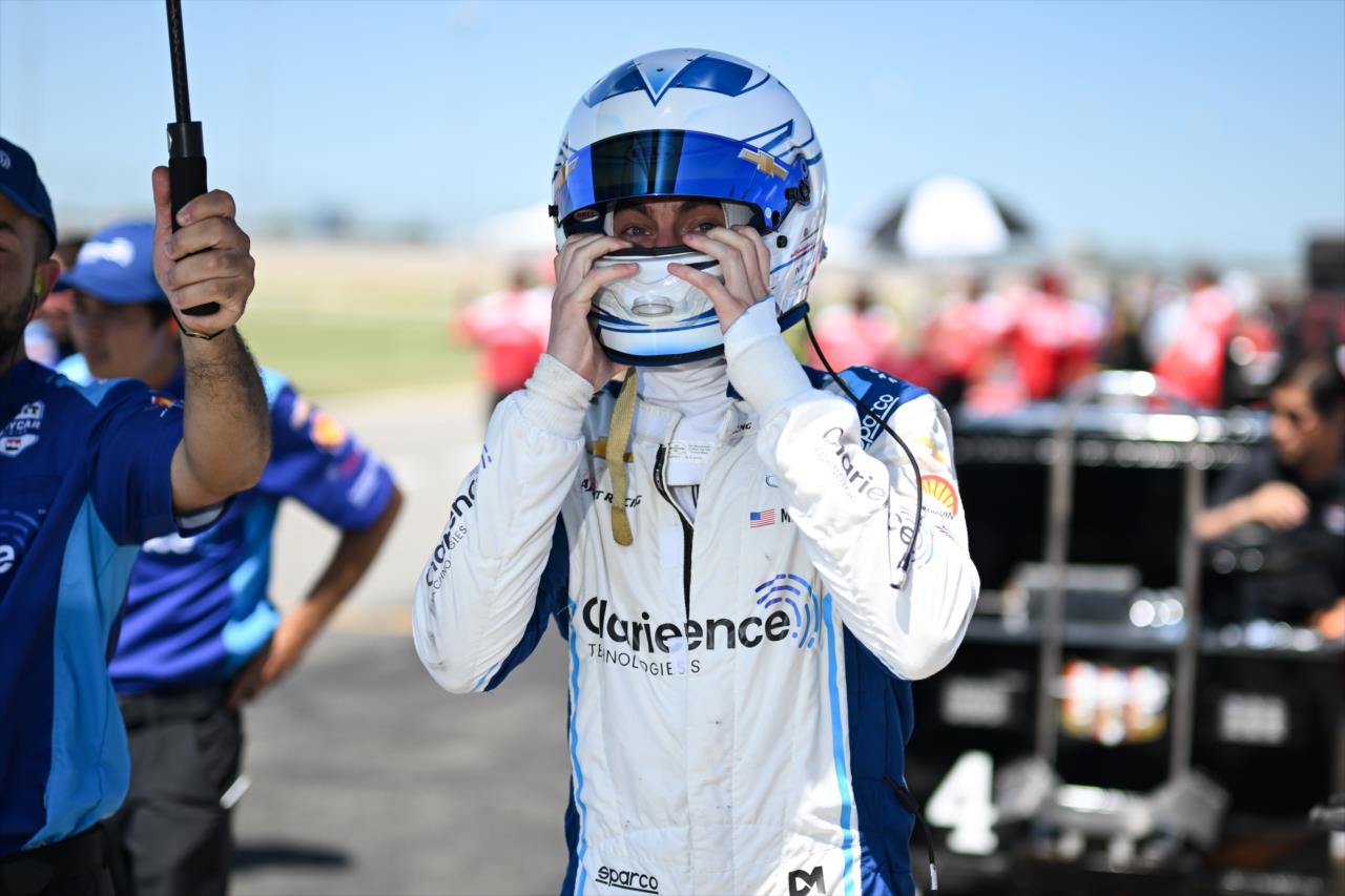 David Malukas - Borchetta Bourbon Music City Grand Prix - By: James Black -- Photo by: James  Black