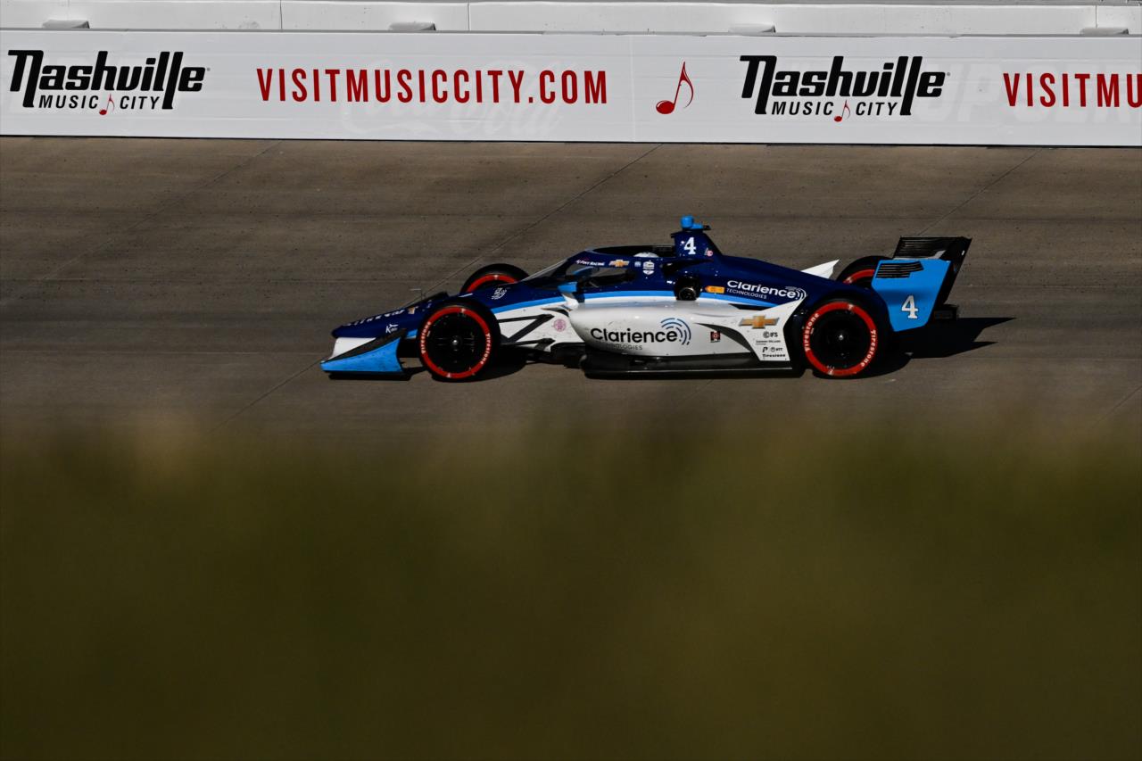 David Malukas - Borchetta Bourbon Music City Grand Prix - By: James Black -- Photo by: James  Black