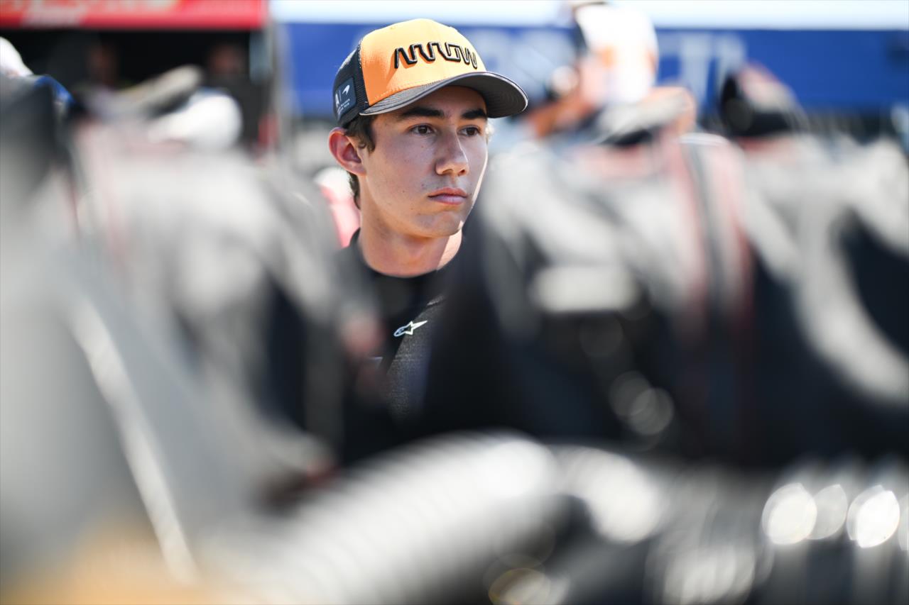 Nolan Siegel - Borchetta Bourbon Music City Grand Prix - By: James Black -- Photo by: James  Black
