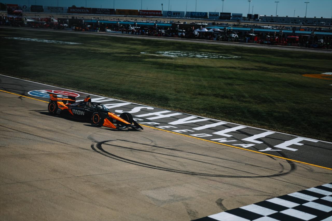 Pato O'Ward - Borchetta Bourbon Music City Grand Prix - By: Joe Skibinski -- Photo by: Joe Skibinski