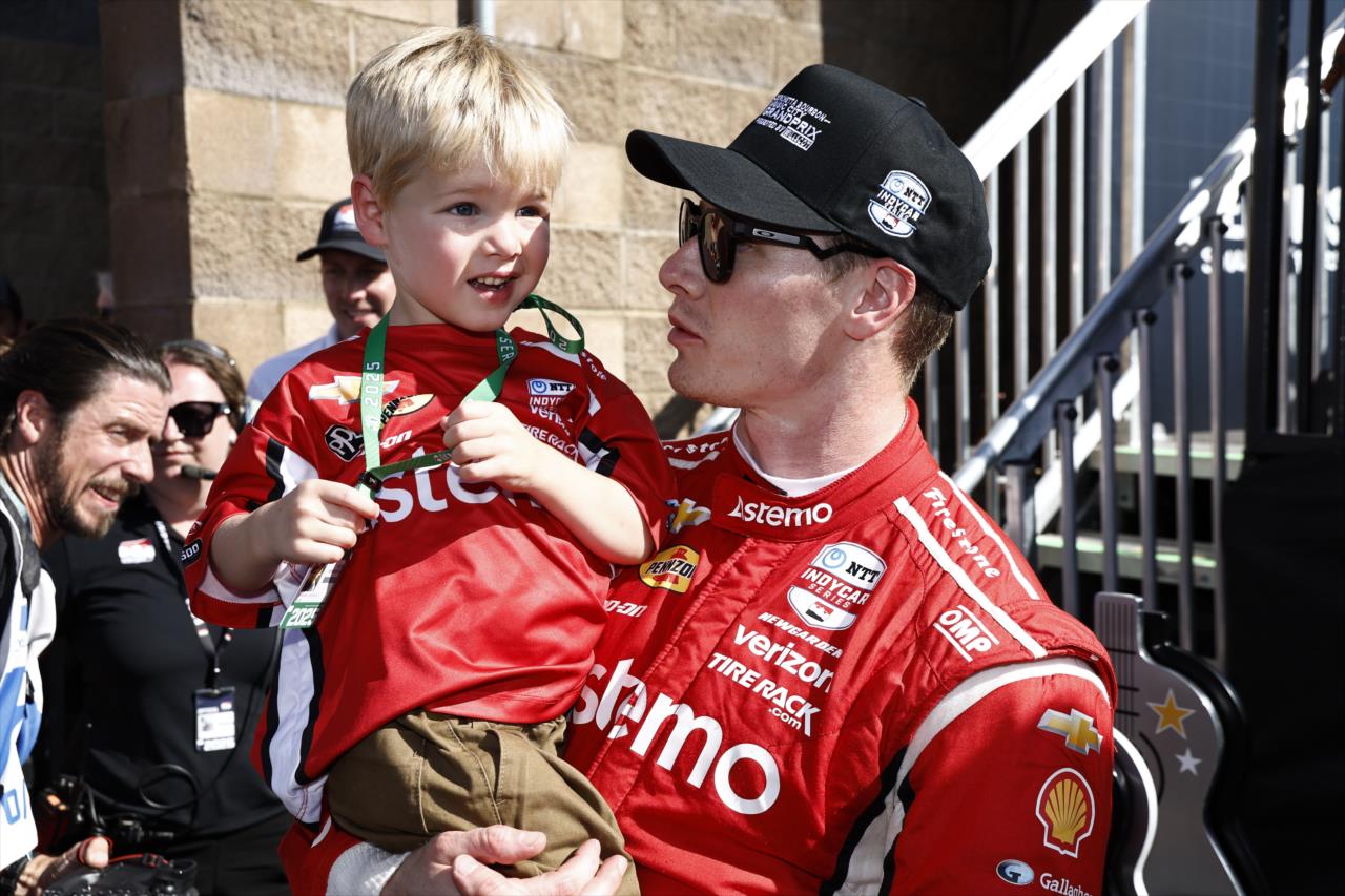 Kota and Josef Newgarden - Borchetta Bourbon Music City Grand Prix - By: Chris Jones -- Photo by: Chris Jones