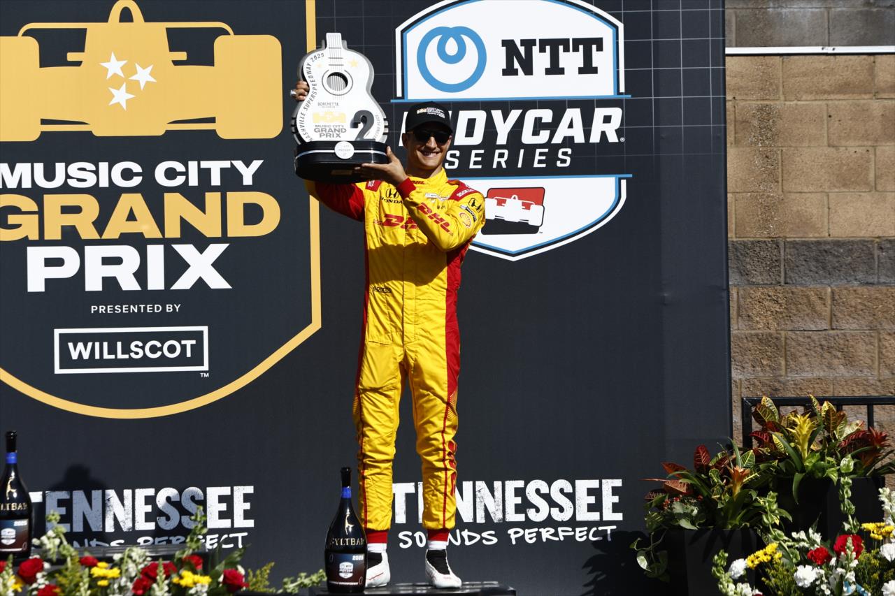 Alex Palou - Borchetta Bourbon Music City Grand Prix - By: Chris Jones -- Photo by: Chris Jones