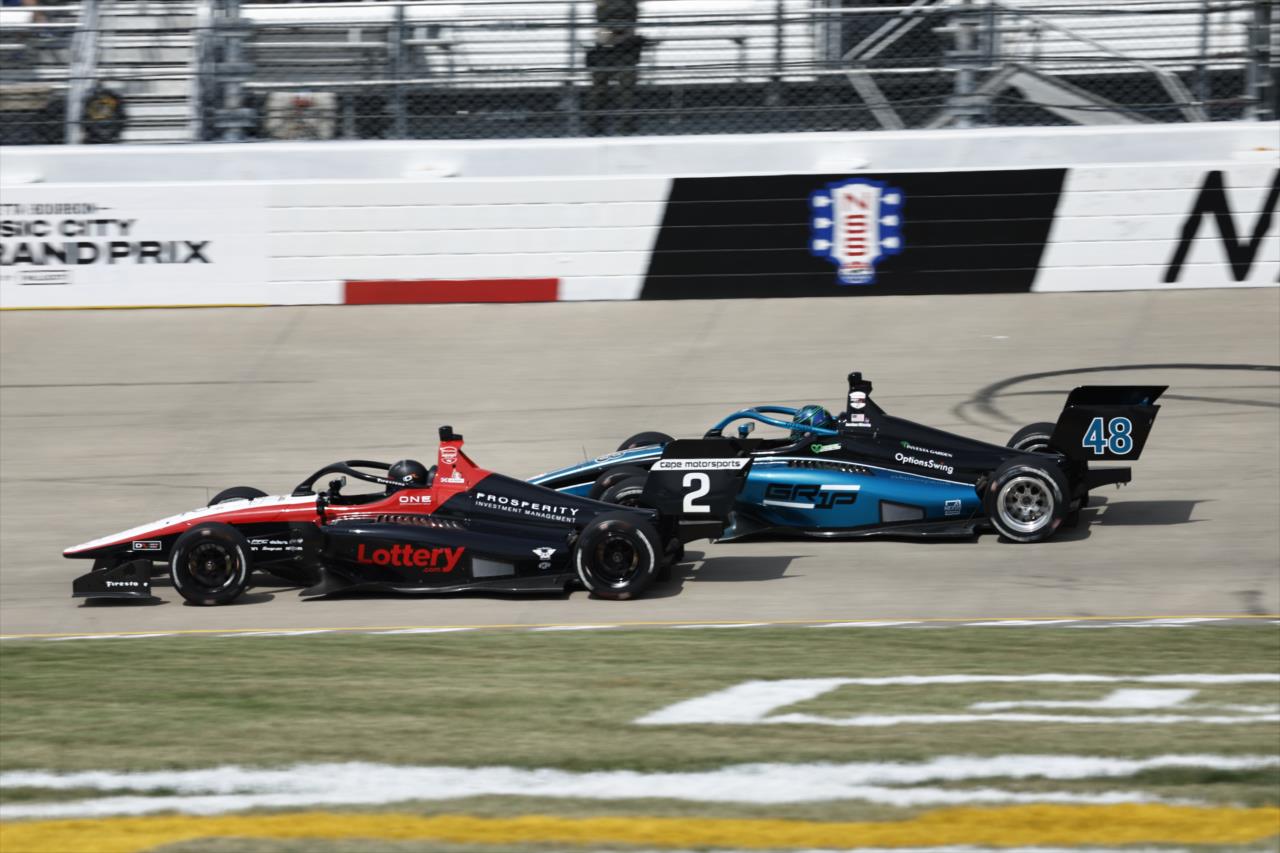 Sebastian Murray and Jordan Missig - INDY NXT by Firestone Music City Grand Prix - By: Chris Jones -- Photo by: Chris Jones