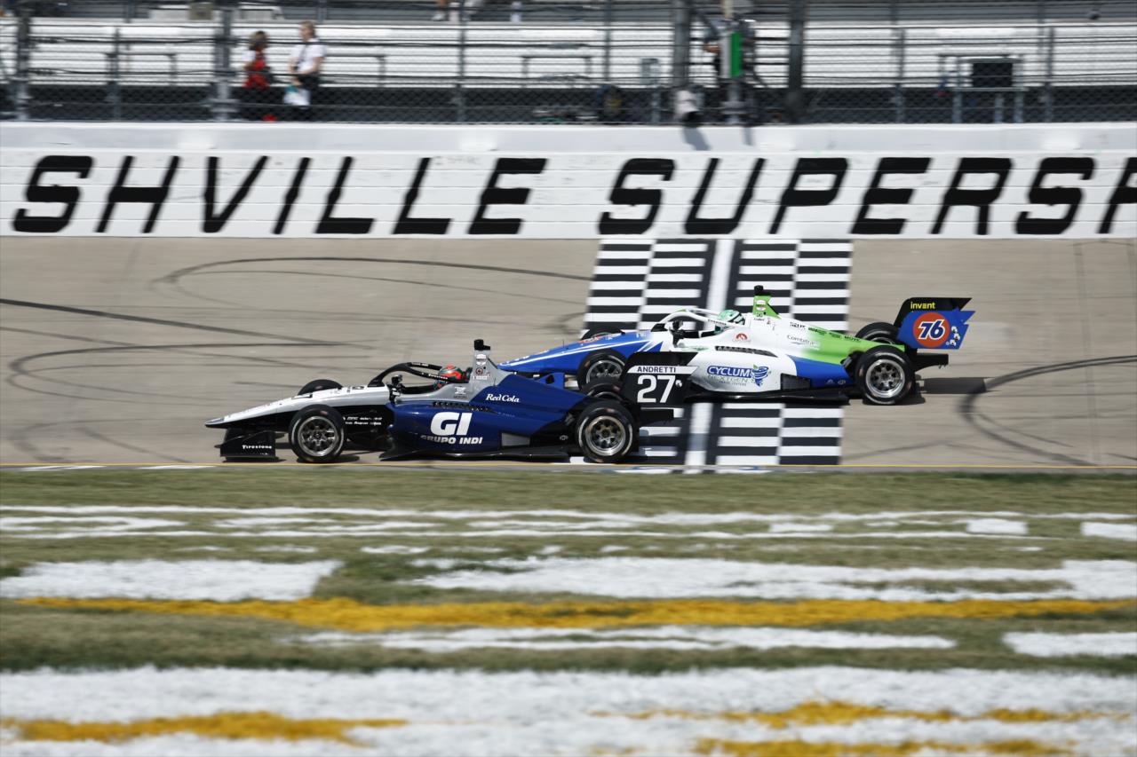 Salvador de Alba and Caio Collet - INDY NXT by Firestone Music City Grand Prix - By: Chris Jones -- Photo by: Chris Jones