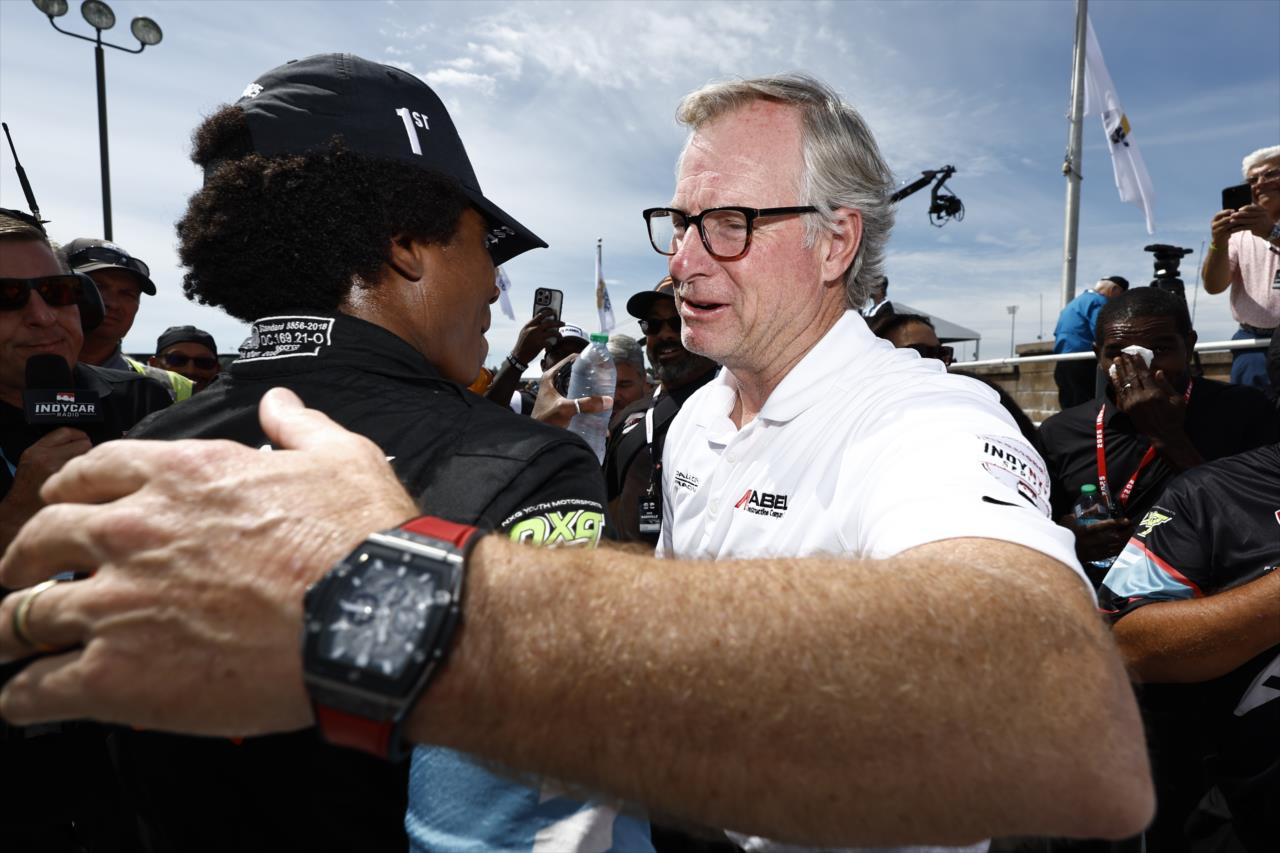 Myles Rowe and Bill Abel - INDY NXT by Firestone Music City Grand Prix - By: Chris Jones -- Photo by: Chris Jones