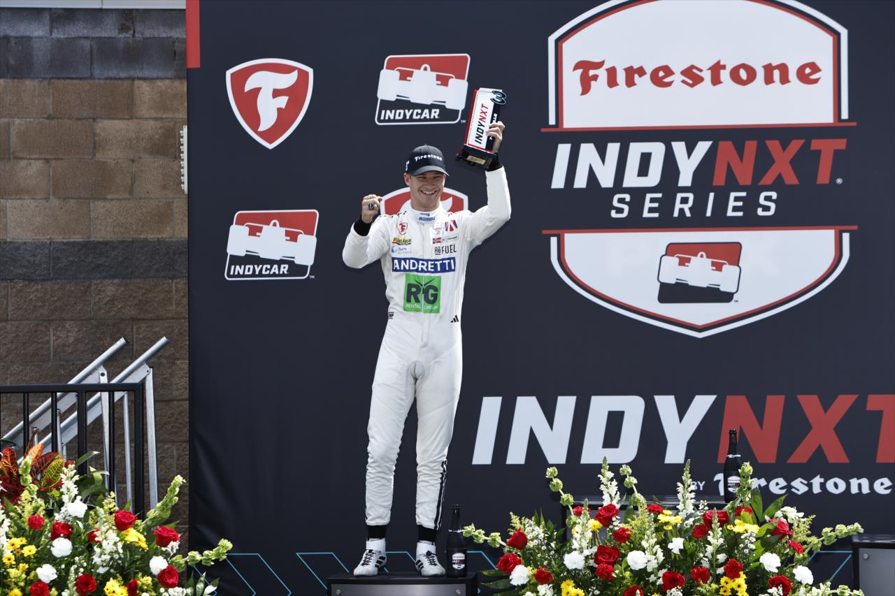 Dennis Hauger - INDY NXT by Firestone Music City Grand Prix - By: Chris Jones -- Photo by: Chris Jones